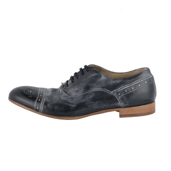 Dolce & Gabbana Leather Distressed Look Oxfords main image 8